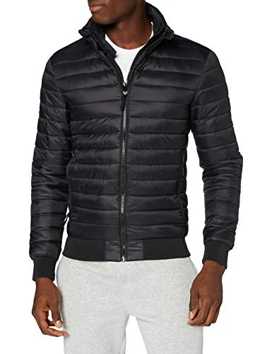 Men's Fuji Bomber Jacket, Black, Large