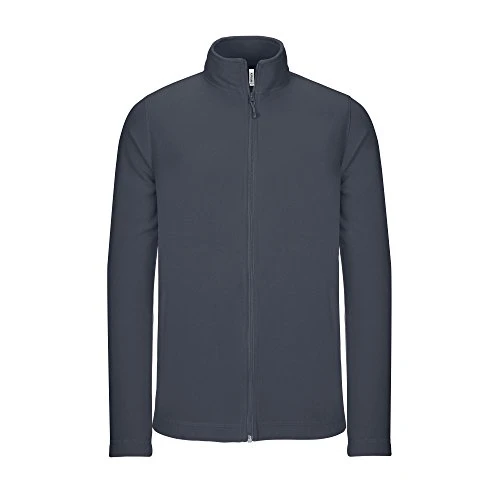 Mens Full Zip Microfleece Jacket (M) (Convoy Grey)