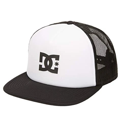 Mens Gas Station Trucker Baseball Cap, White