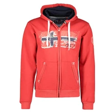 Men's Gayto Men Hooded Sweatshirt, Rouge, Men's Gayto Men Hooded Sweatshirt, Rouge,
