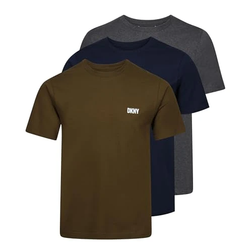 Mens Giants T-Shirt, Olive/ Charcoal/ Navy, L UK