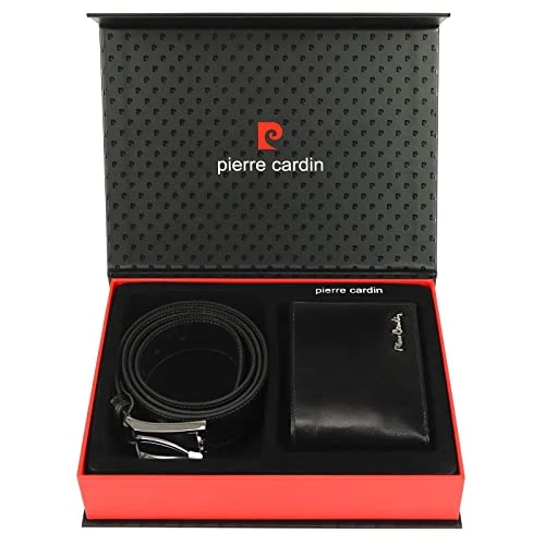 Men's Gift Set Wallet and Belt Elegant Made from 100% Natural Leather Minimalistic Elegant Stylish Christmas Anniversary Birthday in a Box Belt Size: 135