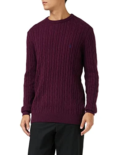 Men's Glendale Pullover Sweater, Port, M