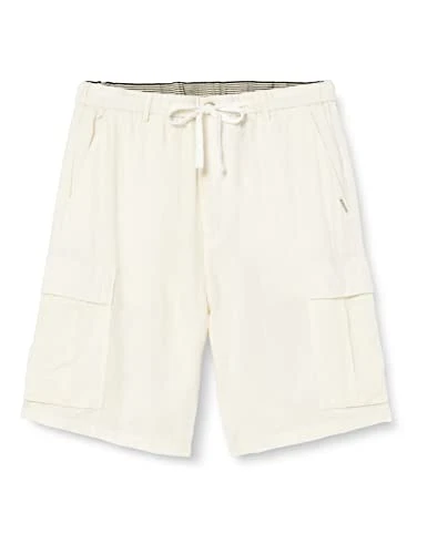 Men's Glw5101bd Casual Bermuda Shorts, White, S/XXL