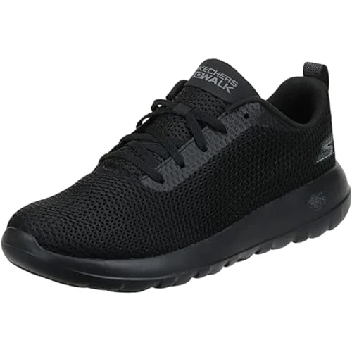Men's Go Walk Max Effort Trainers, Black Textile Trim, 10 UK