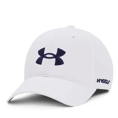 Mens Golf Cap White/Navy One Size Mens Golf Cap White/Navy One Size