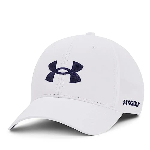 Mens Golf Cap White/Navy One Size