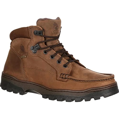 Mens GoreTex Outback Lace Up Waterproof Brown Field Boots FQ0008723 3.5 ME