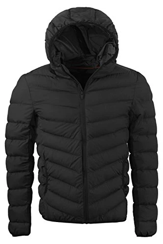 Mens Grant Plain' Padded Jacket | Black | S