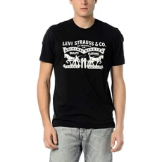 Men's Graphic Set-in Neck Short Sleeve T-Shirt, Black (C18878 2 HORSE BLACK GRAPHIC H215-2H 5.1 103), X-Large Men's Graphic Set-in Neck Short Sleeve T-Shirt, Black (C18878 2 HORSE BLACK GRAPHIC H215-2H 5.1 103), X-Large