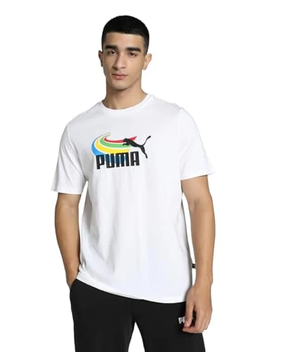 Men's Graphic Summer Short Sleeve T-Shirt Multicoloured