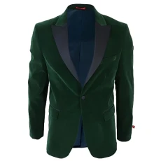 Mens Green Velvet Dinner Tuxedo Suit Jacket Blazer Mens Green Velvet Dinner Tuxedo Suit Jacket Blazer