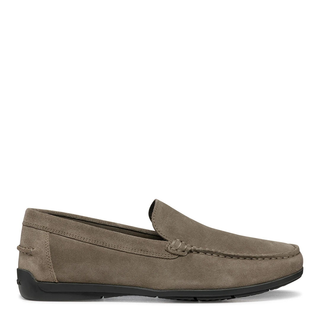 Mens Grey Suede Siron A Loafer