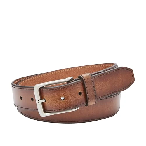 Men's Griffin Belt-Cognac, 40