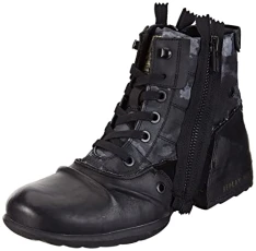 Men's Grip Ankle Boot, 1665 Camo Black, 8 UK Men's Grip Ankle Boot, 1665 Camo Black, 8 UK