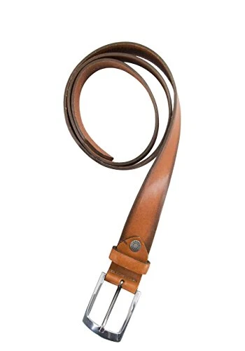 Men's Guertel Belt, Brown (Cognac 21), 48 (Size: X-Large)