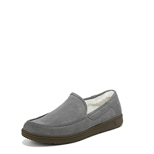 Men's Gustavo Slipper, Charcoal Grey Suede, 10.5 UK