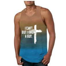 Men's Gym Tank Tops Sports T Shirt Thin Fitness Muscle Vest Sleeveless Hoodies with Pockets Christmas Tank top Men Mens Leather Waistcoat Vest Body Shaping Shirt for Men (Blue, XXXL)