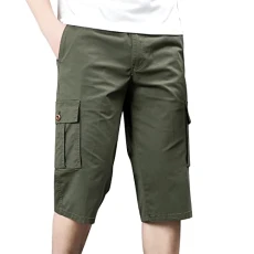 Men's Gym Workout Shorts Loose Fitting Soft Elastic Mens Shorts Fashion Style Soild Color Moisture-Wicking Male Workout Shorts Barbecue St. Patrick's Day Men's Flat Front Shorts Green