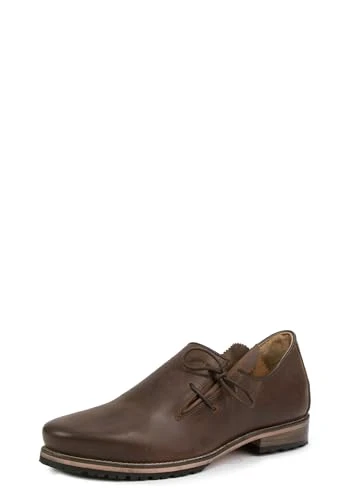 Men's Haferlschuh Holmes Oxford, Nutmeg Waxed, 9.5 UK