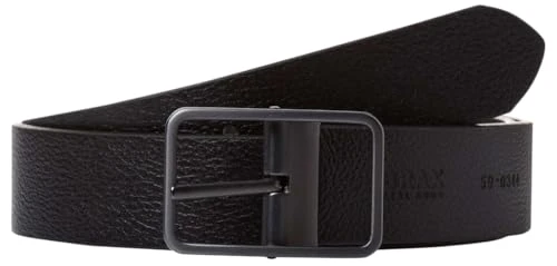 Men's Haka Gürtel Reversible Leather Belt, Black/Brown, 90