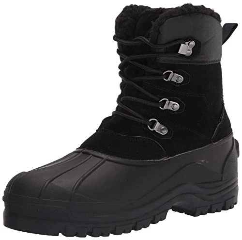 Men's Half Pipe Winter Boot, Black, 12 Men
