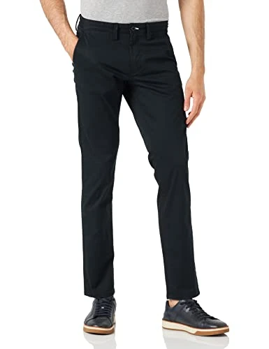 Men's HALLDEN Twill Chinos, Black, 30W / 32L
