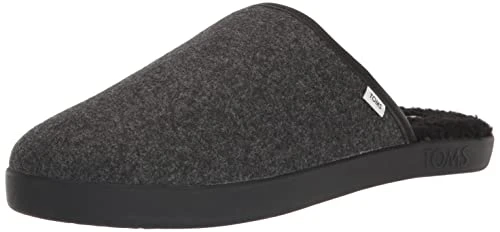 Men's Harbor Slipper, Black, 8.5 UK