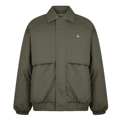 Mens Harrington Jacket Khaki L