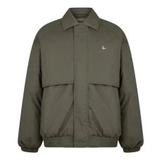 Mens Harrington Jacket Khaki XXL Mens Harrington Jacket Khaki XXL