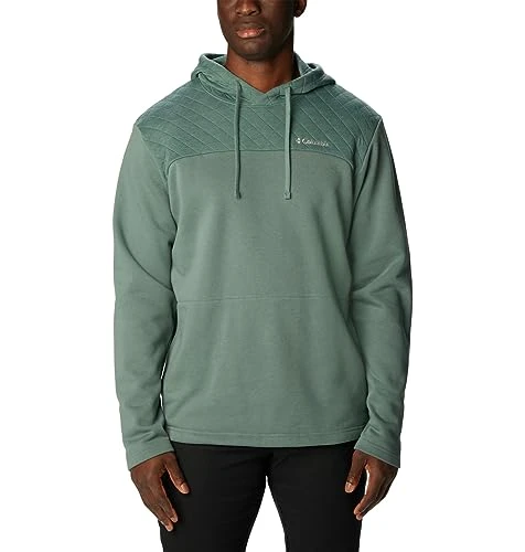 Men's Hart Mountain Quilted Hoodie, Metal, Medium