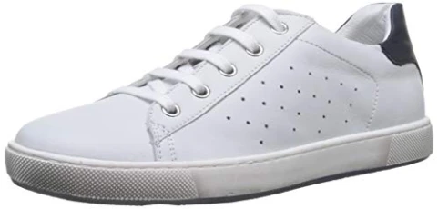 Men's Hasselt Zip Gymnastics Shoes, White (Bianco/Navy 1n09), 5 UK Men's Hasselt Zip Gymnastics Shoes, White (Bianco/Navy 1n09), 5 UK
