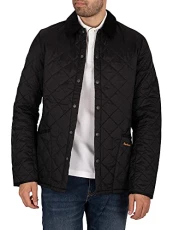 Men's Heritage Liddesdale Quilt Jacket, Black, 3XL Men's Heritage Liddesdale Quilt Jacket, Black, 3XL