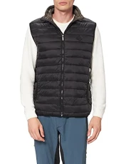 Men's Herren Weste Nature Mood Jacket, Black, XXL