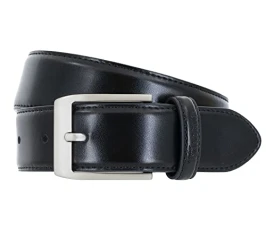 Men's Herrengürtel Belt, Black (Black 99), 95 CM Men's Herrengürtel Belt, Black (Black 99), 95 CM