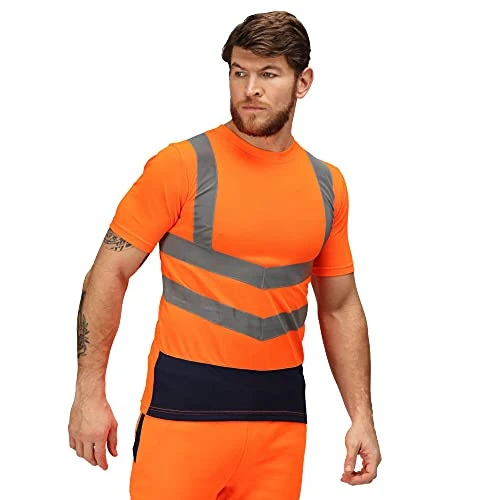 Mens Hi Vis Short Sleeve T Shirt