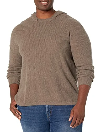 Men's Hill Pullover Sweater, Espresso Bean, XXL