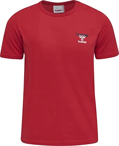 Men's Hmlic Dayton T-Shirt, Barbados Cherry, M