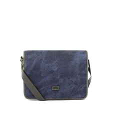 Men's Hobo Gibeciere, Blue, L : 38 x h : 29 x P : 9 cm