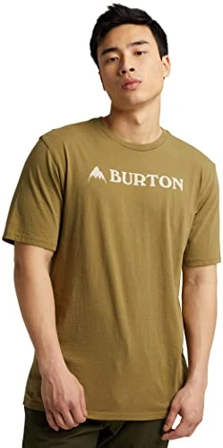 Men's Horizontal Mtn Short Sleeve Tee, Martini Olive, Small