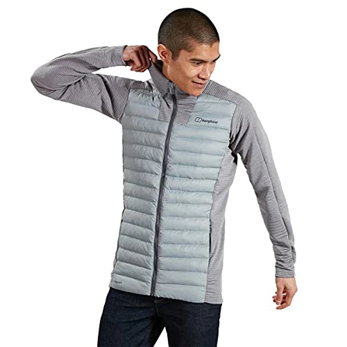 Mens Hottar Hybrid Insulated Jacket - Grey - XS