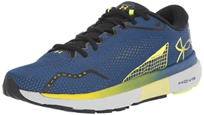 Mens HOVR Infinite 5 Synthetic Textile Blue Grey Trainers 8.5 UK Mens HOVR Infinite 5 Synthetic Textile Blue Grey Trainers 8.5 UK