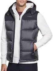 Men's HS Ultimate Down Gilet Jacket, Grey (Charcoal), L Men's HS Ultimate Down Gilet Jacket, Grey (Charcoal), L