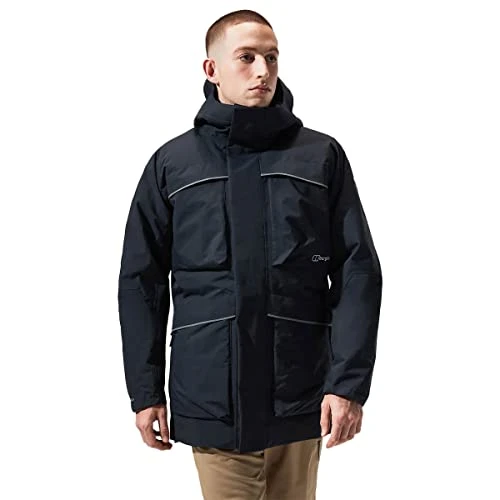 Mens Hudsonian Parka 2.0 Jacket - Black - XL