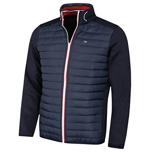 Mens Hybrid Jacket - Navy - M