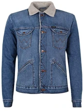Men's Icons Sherpa Jeansjacke, Blue (3 Years 10k), XXX-Large Men's Icons Sherpa Jeansjacke, Blue (3 Years 10k), XXX-Large