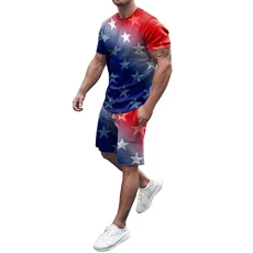 Men's Individualrise Tracksuit Track Suit Summer Hawaiian Father's Day Streetwear Stretch with Button Loose Oversize Flax One Shoulder Neck DryBlend Fruits Solid Men Polo Shirts Men Tshirts Red