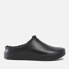 Mens In/Out Bloom Algae Rubber Mules - UK - Black