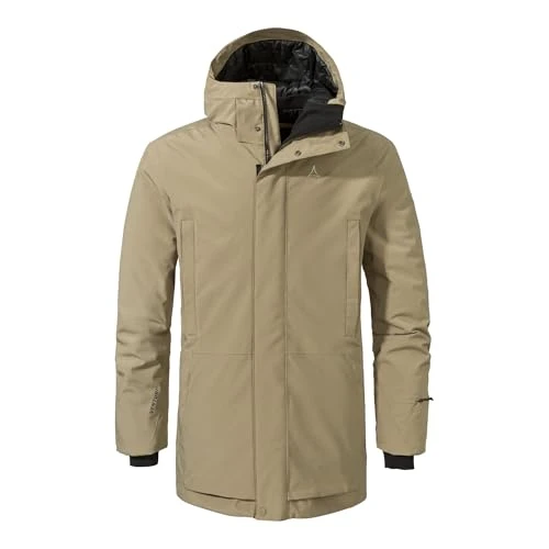 Men's Ins Parka Style Crivat MNS Winter, Nutmeg, 46