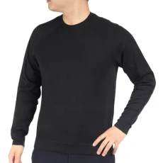 Mens Intelliknit Crew Sweater Black XL